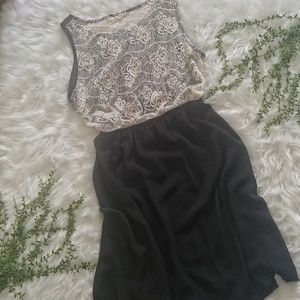 🖤 Black Back Laced Dress